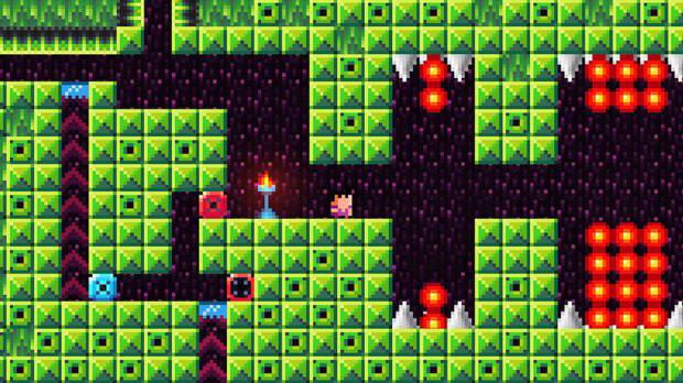 Aventuras plataformeras en 2D de estilo 8 bit y aires metroidvanescos os esperan en esta obra indie.