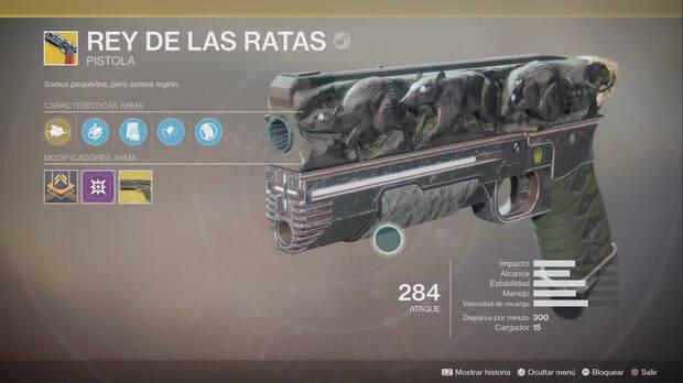 Cómo conseguir la pistola Rey de las Ratas
