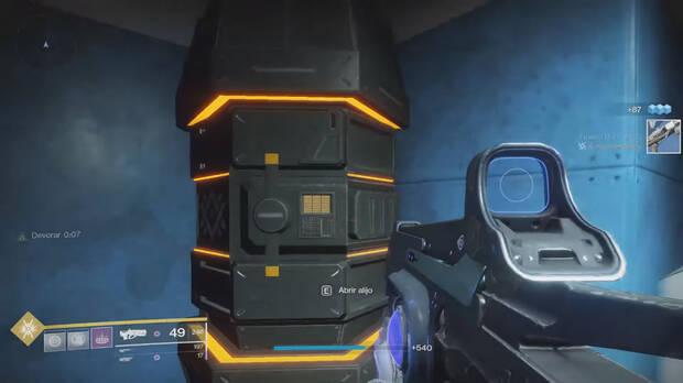 Guía Destiny 2 - conseguir Línea mundial Cero - ubicación del alijo de la espada