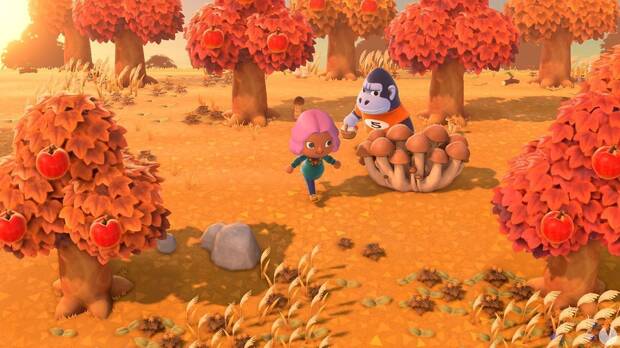 El juego se ve precioso en Switch, que permite muchos más detalles y que haya muchos más objetos para recolectar.