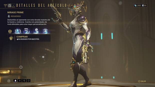 Warframe - Guia de Warframes Prime: Mirage Prime