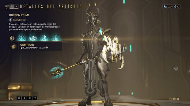 Warframe - Guia de Warframes Prime: Oberon Prime