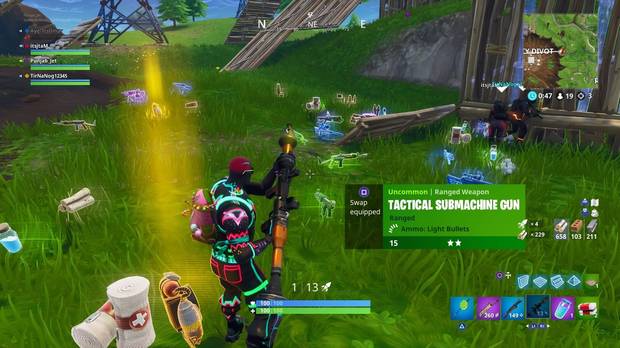 Loot en Fortnite.