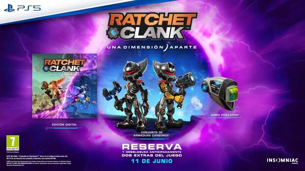 Bonus de reserva de Ratchet & Clank: Una Dimensin Aparte.