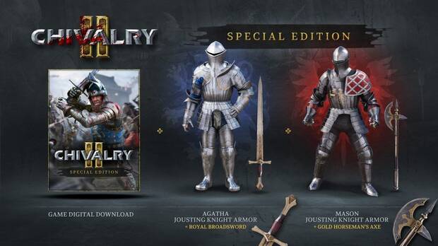 Contenido extra de la Special Edition de Chivalry 2.