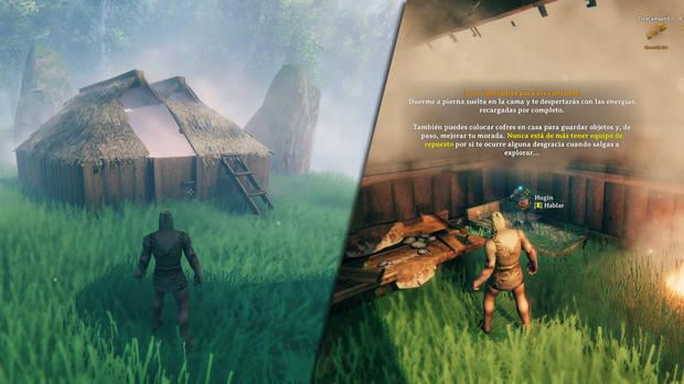 Valheim - Crea un refugio y un punto de reaparición