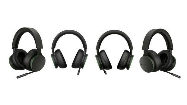 Xbox Wireless Headset desde varias perspectivas.