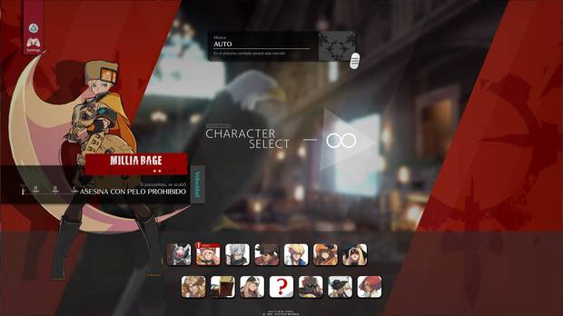 Esta es la plantilla de personajes disponibles que encontraréis en la beta.
