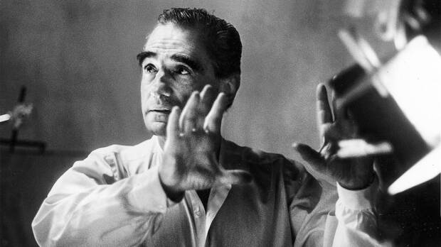 Martin Scorsese rodando
