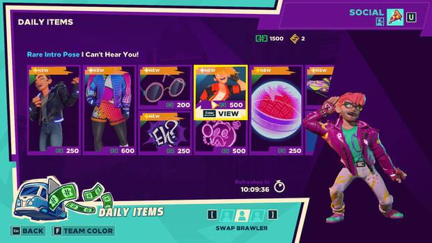 Hay una amplísima variedad de objetos cosméticos que permitirán sustentar económicamente las mapas y modos de juego gratuitos que llegarán en el futuro.