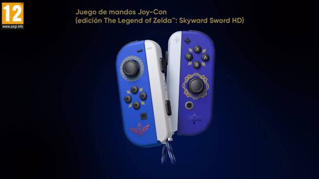 Joy-Con edicin especial The Legend of Zelda: Skyward Sword HD