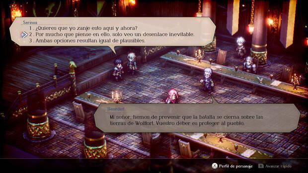 Entre batalla y batalla podremos asistir a multitud de escenas en las que ir� tomando forma el argumento, pudiendo entender cada detalle a la perfecci�n gracias a la traducci�n de los textos.