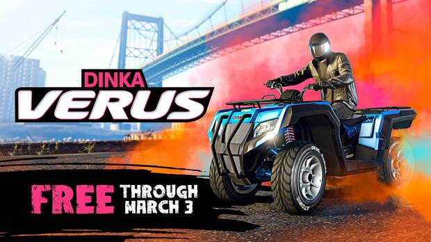 Dinka Verus gratis en GTA Online