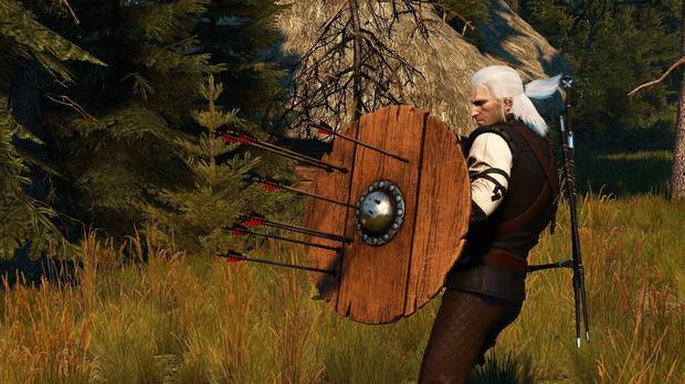 Mod de escudos para The Witcher 3.
