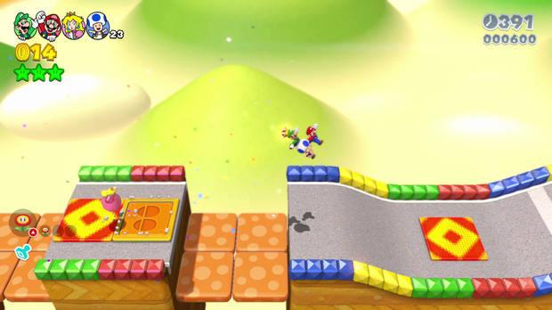 'Super Mario 3D World' es equivalente a diversi�n pura y dura, especialmente si lo jugamos en compa��a.