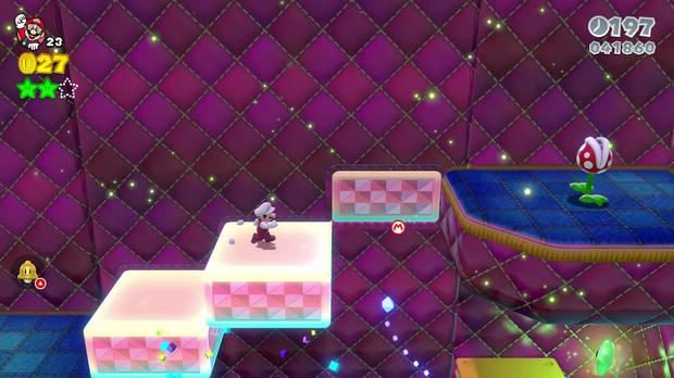 A trav�s de un cursor controlado con el sensor de movimiento podremos interactuar al jugar en sobremesa con ciertos elementos que requer�an del uso de la pantalla t�ctil en Wii U.  Se trata de un apa�o que nos ha convencido y que funciona muy bien.
