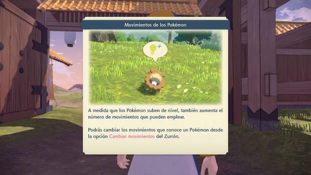 Leyendas Pokémon: Arceus - Cómo aprender movimientos nuevos