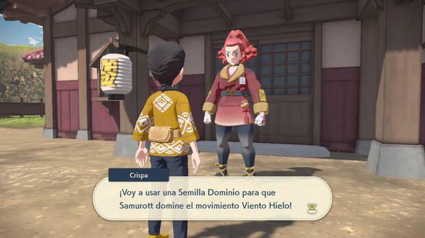 Leyendas Pokémon: Arceus - Cómo dominar movimientos con Semillas Dominio