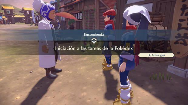 Leyendas Pokémon: Arceus - Encomienda nş 4 - Iniciación a las tareas de la Pokédex