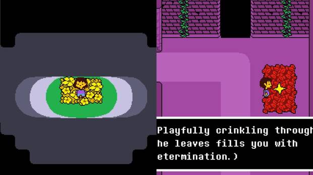 Captura de Undertale en PC.