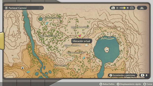 Leyendas Pokémon: Arceus - Dónde se encuentra el Unown K