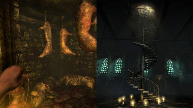 Captura de Amnesia: The Dark Descent.