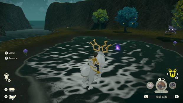Leyendas Pokémon: Arceus - Voluta de luz nocturna #40 - Ubicación ingame