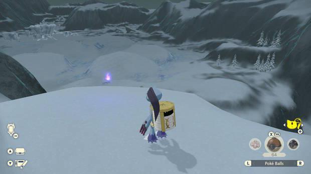 Leyendas Pokémon: Arceus - Voluta de luz nocturna #90 - Ubicación ingame