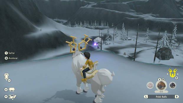 Leyendas Pokémon: Arceus - Voluta de luz nocturna #91 - Ubicación ingame