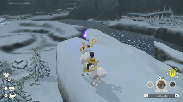 Leyendas Pokémon: Arceus - Voluta de luz nocturna #100 - Ubicación ingame