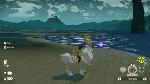 Leyendas Pokémon: Arceus - Voluta de luz nocturna #55 - Ubicación ingame