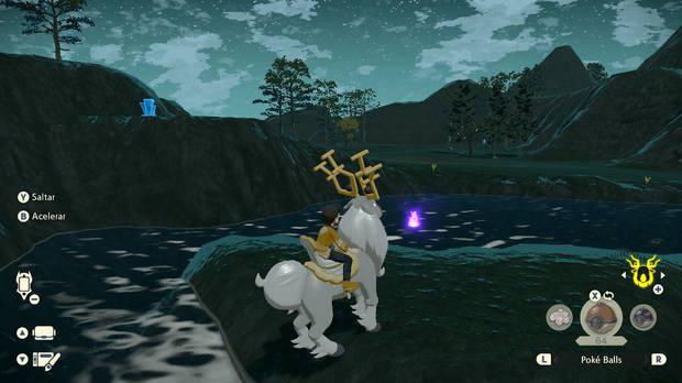 Leyendas Pokémon: Arceus - Voluta de luz nocturna #76 - Ubicación ingame
