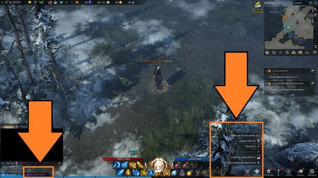 Lost Ark - Nivel de elenco: opciones del elenco