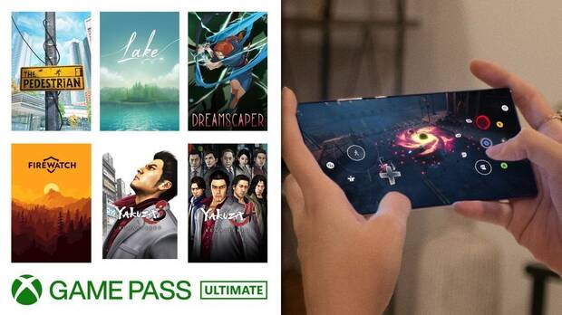 Nuevos juegos con controles tctiles en Xbox Game Pass.