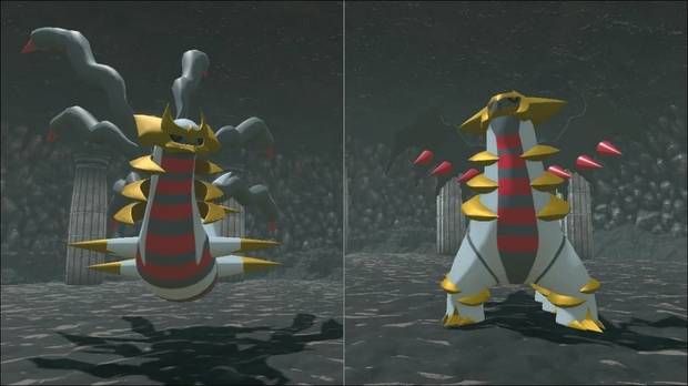 Leyendas Pokémon: Arceus - Giratina (forma Modificada y Origen)