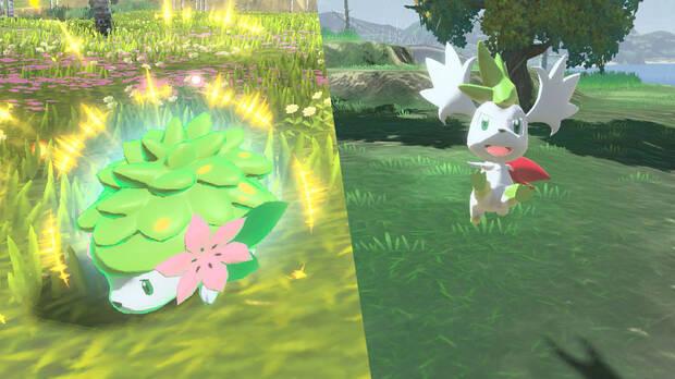 Leyendas Pokémon: Arceus - Shaymin (forma Tierra y forma Cielo)