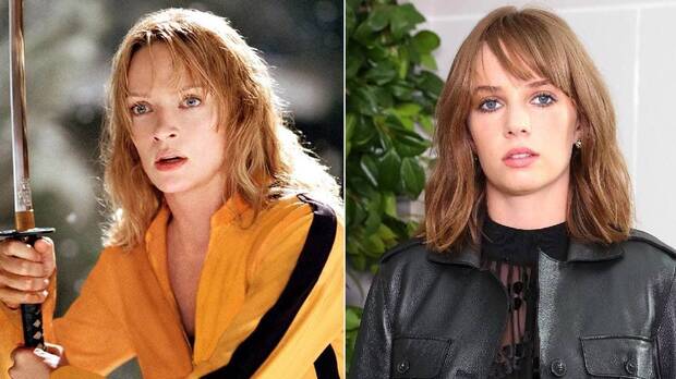 Maya Hawke y Uma Thurman