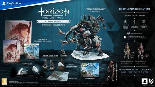 Horizon Forbidden West Edicin Regalla