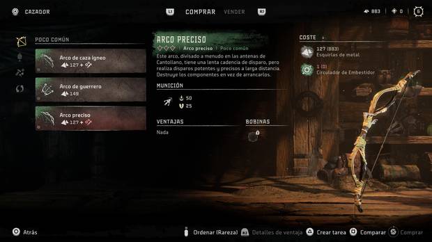 Horizon Forbidden West - Arma Arco preciso