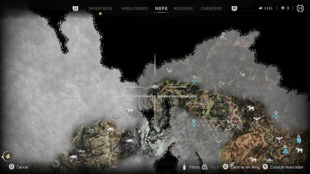 Horizon Forbidden West - Localización de Colmilludo #01