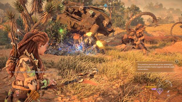Horizon Forbidden West - Consejos para derrotar al Chatarrero