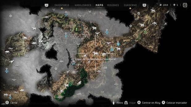 Horizon Forbidden West - Localización de Embestidor #02