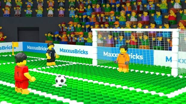 Juego de fútbol de 2K Games con LEGO