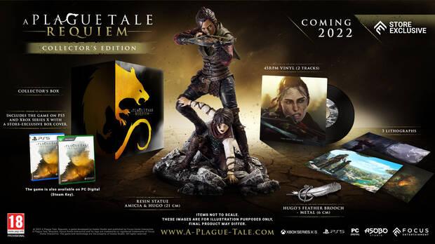  A Plague Tale: Requiem Collectors Edition por 190 euros con figura