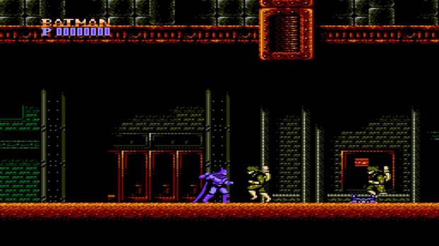 Captura del videojuego Batman (1989).