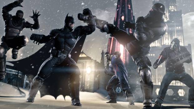 Captura de Batman: Arkham Origins.