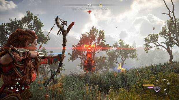 Horizon Forbidden West - Consejos para derrotar al Cuernilanza