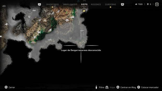 Horizon Forbidden West - Localización de Desgarramareas #01
