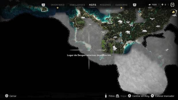 Horizon Forbidden West - Localización de Desgarramareas #02