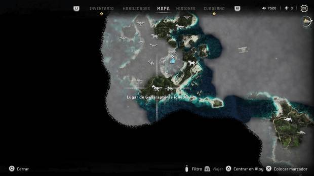 Horizon Forbidden West - Localización de Garriraptor #05